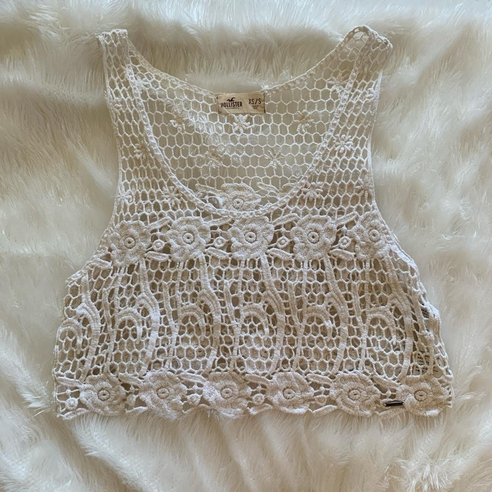 Hollister Co. crochet top